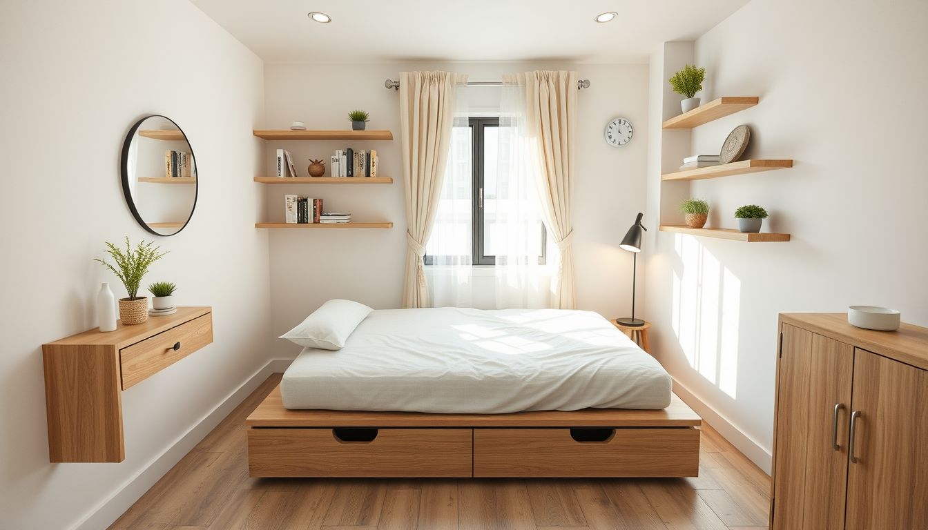 Tabel Perbandingan 7 Konsep Kamar Tidur 1.5 x 2 Meter